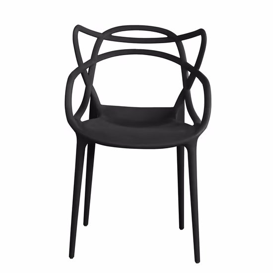 Оптовая продажа, лучшее качество, современный скандинавский пластиковый мастер-ресторан, обеденный стул для продажи